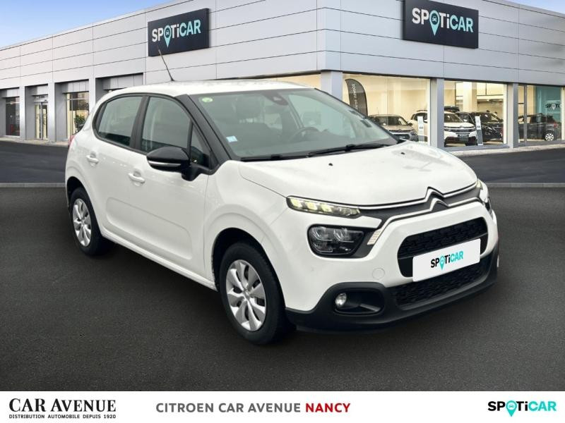 Occasion CITROEN C3 1.5 BlueHDi 100ch S&S Feel Business E6.d 2021 Blanc banquise 13290 € à Nancy