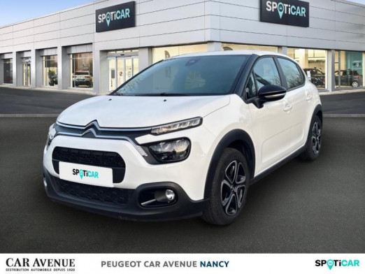 Occasion CITROEN C3 1.2 PureTech 83ch S&S Feel Pack 2022 Blanc Banquise (O) 10 990 € à Nancy