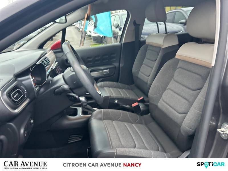 Occasion CITROEN C3 1.2 PureTech 110ch S&S Shine Pack  EAT6 2021 Gris Platinium (M) - Rouge Aden 14990 € à Nancy
