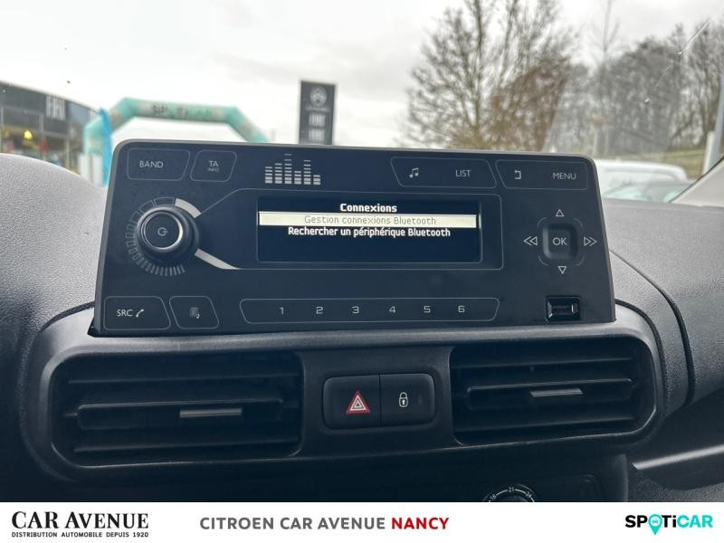 Occasion CITROEN Berlingo Van M 650kg BlueHDi 100 S&S Club 2021 Gris Acier métal 12990 € à Nancy