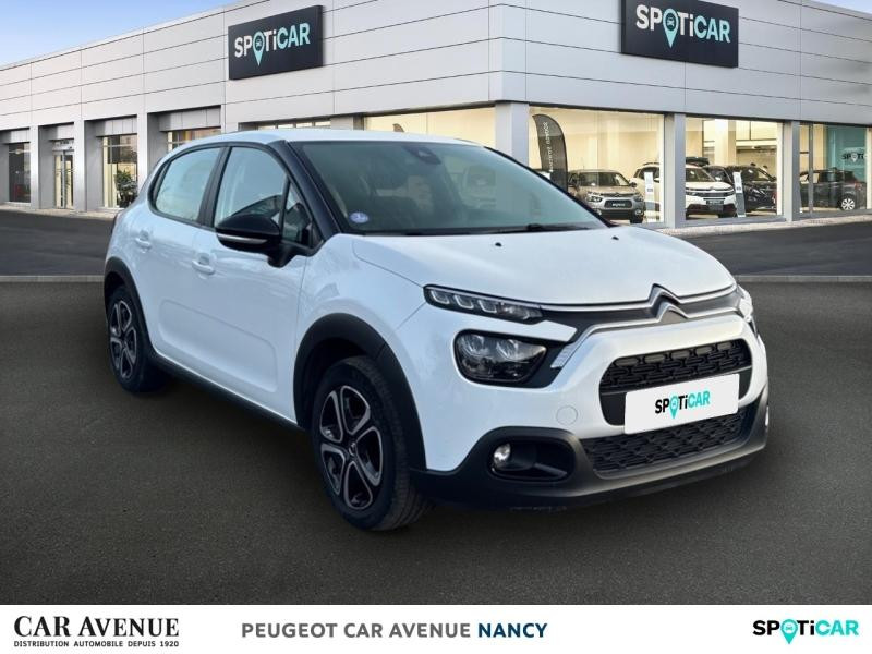Occasion CITROEN C3 1.2 PureTech 83ch S&S Feel Pack 2022 Blanc Banquise (O) 10990 € à Nancy
