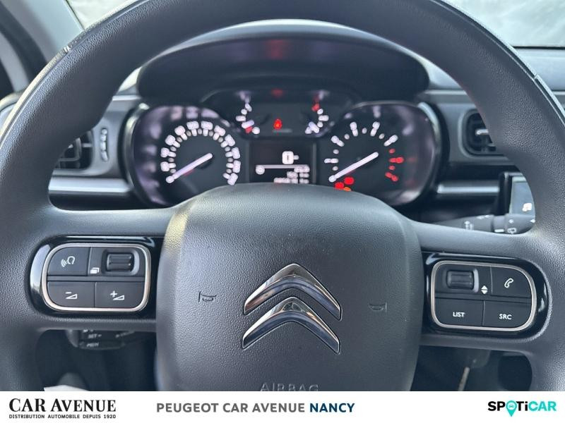 Occasion CITROEN C3 1.2 PureTech 83ch S&S Feel Pack 2022 Blanc Banquise (O) 10990 € à Nancy