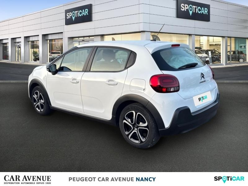 Occasion CITROEN C3 1.2 PureTech 83ch S&S Feel Pack 2022 Blanc Banquise (O) 10990 € à Nancy