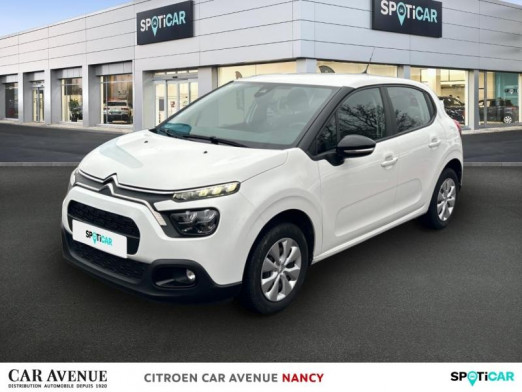 Occasion CITROEN C3 1.5 BlueHDi 100ch S&S Feel Business E6.d 2021 Blanc banquise 13 290 € à Nancy