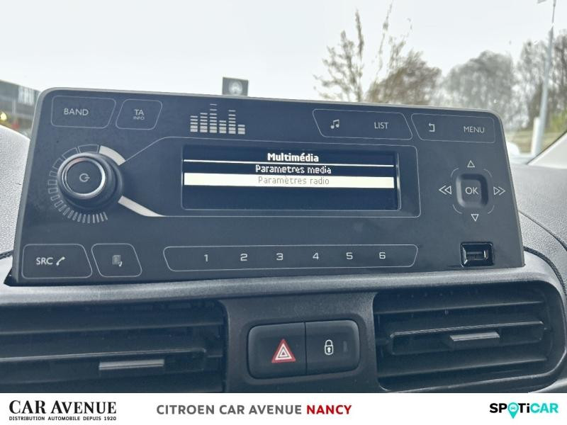 Occasion CITROEN Berlingo Van M 650kg BlueHDi 100 S&S Club 2021 Gris Acier métal 12990 € à Nancy