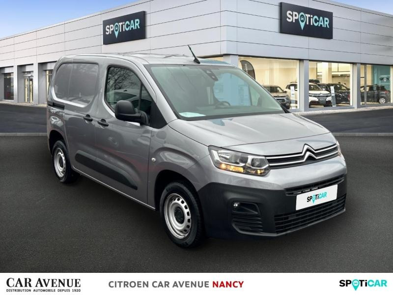 Occasion CITROEN Berlingo Van M 650kg BlueHDi 100 S&S Club 2021 Gris Acier métal 12990 € à Nancy