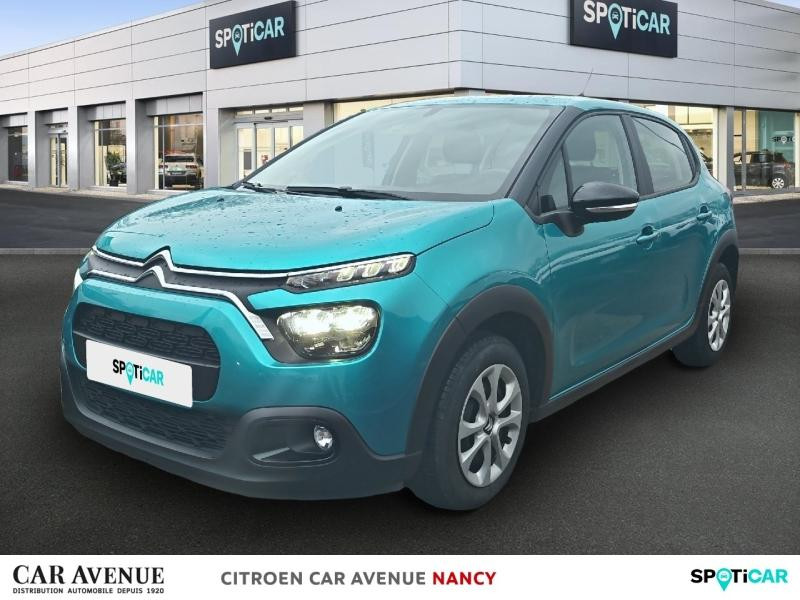 Occasion CITROEN C3 1.5 BlueHDi 100ch S&S PLUS 2023 Spring Blue (M) 14290 € à Nancy