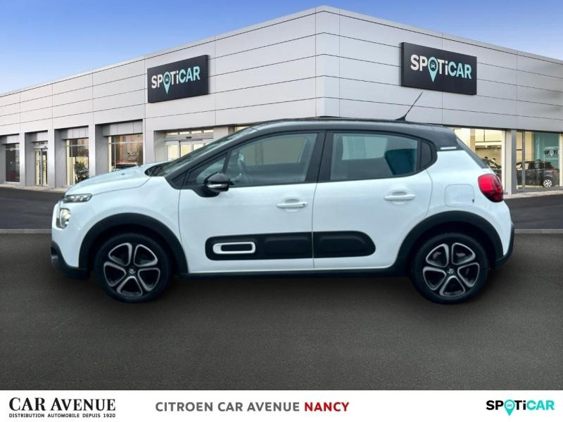 Used CITROEN C3 1.2 PureTech 110ch S&S Shine EAT6 2022 Blanc Banquise (O) - Noir Onyx € 12490 in Nancy