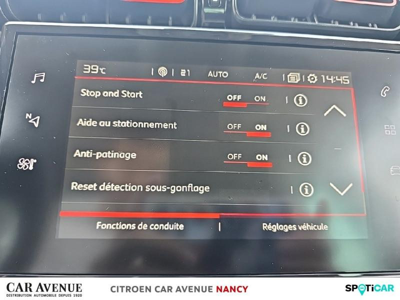 Occasion CITROEN C3 Aircross PureTech 130ch S&S Shine E6.d EAT6 2020 Gris Acier (M) - Perla Nera 12990 € à Nancy