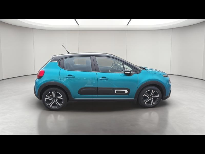 Used CITROEN C3 1.2 PureTech 110ch S&S Feel Pack 124g 2021 Spring Blue (M) - Noir Onyx € 12990 in Nancy