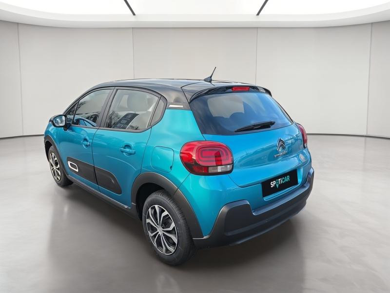 Used CITROEN C3 1.2 PureTech 83ch S&S Feel Pack 2021 Spring Blue (M) - Noir Onyx € 11490 in Nancy