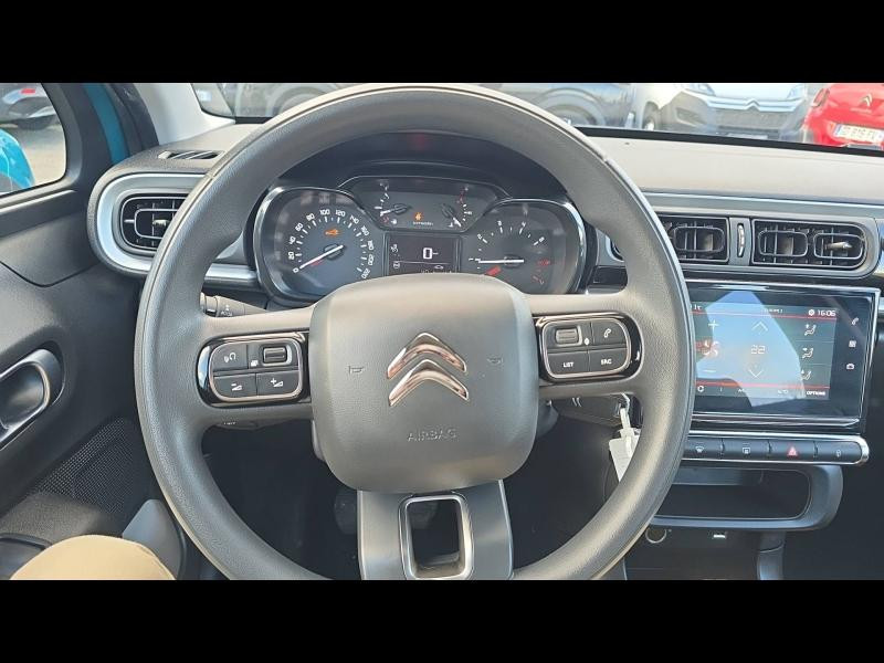 Used CITROEN C3 1.2 PureTech 83ch S&S Feel Pack 2021 Spring Blue (M) - Noir Onyx € 11490 in Nancy