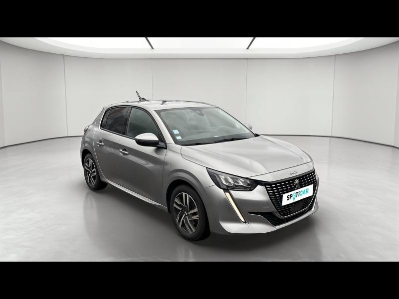 Occasion PEUGEOT 208 1.2 PureTech 100ch S&S Allure Pack 2021 Gris Artense (M) 14990 € à Nancy