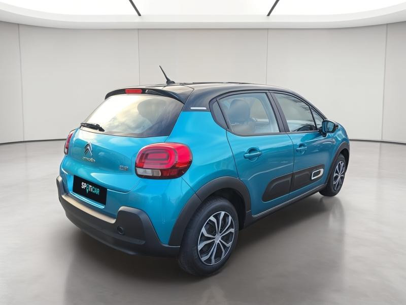 Used CITROEN C3 1.2 PureTech 83ch S&S Feel Pack 2021 Spring Blue (M) - Noir Onyx € 11490 in Nancy