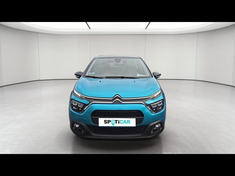 Used CITROEN C3 1.2 PureTech 110ch S&S Feel Pack 124g 2021 Spring Blue (M) - Noir Onyx € 12990 in Nancy
