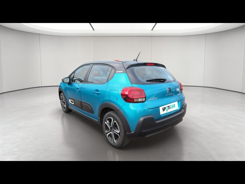 Used CITROEN C3 1.2 PureTech 110ch S&S Feel Pack 124g 2021 Spring Blue (M) - Noir Onyx € 12990 in Nancy