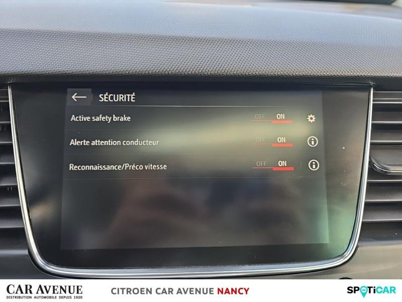 Occasion OPEL Crossland X 1.2 Turbo 130ch Ultimate Euro 6d-T 2019 Blanc Glacier 10490 € à Nancy