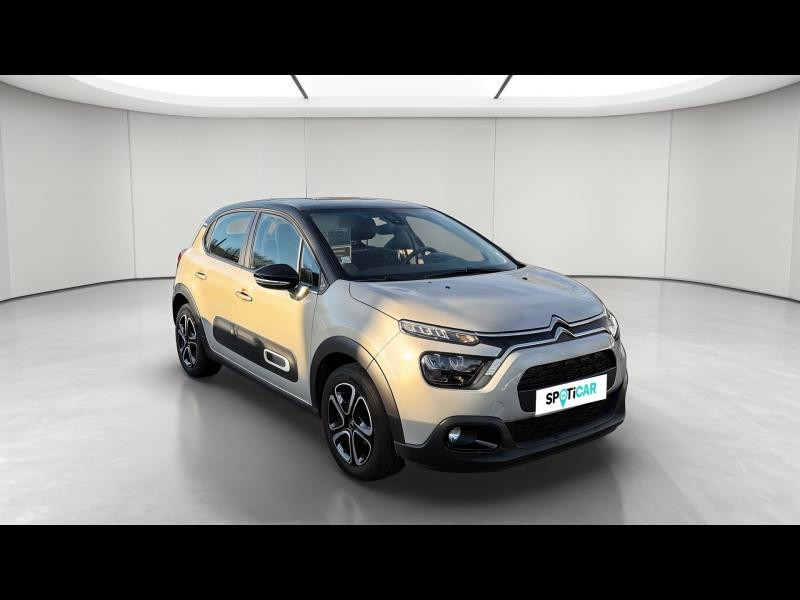 Occasion CITROEN C3 1.2 PureTech 83ch S&S Feel Pack 2021 Sable (N) - Noir Onyx 11790 € à Nancy