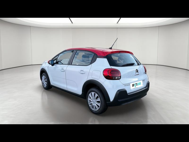 Occasion CITROEN C3 1.5 BlueHDi 100ch S&S Feel E6.d 2022 Blanc Banquise (O) - Rouge Aden 12490 € à Nancy