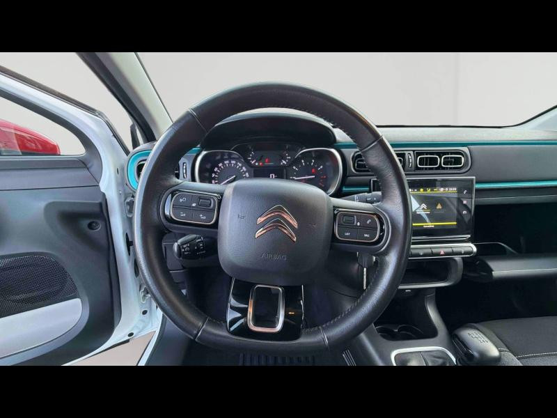 Occasion CITROEN C3 1.5 BlueHDi 100ch S&S Feel E6.d 2022 Blanc Banquise (O) - Rouge Aden 12490 € à Nancy