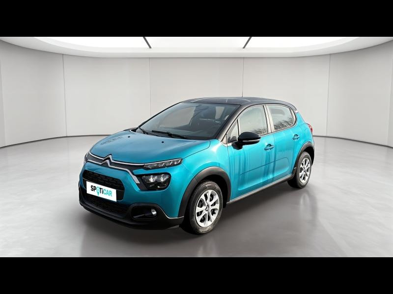 Occasion CITROEN C3 1.5 BlueHDi 100ch S&S Feel E6.d 2023 Spring Blue (M) 12990 € à Nancy
