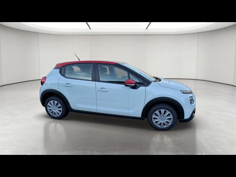 Occasion CITROEN C3 1.5 BlueHDi 100ch S&S Feel E6.d 2022 Blanc Banquise (O) - Rouge Aden 12490 € à Nancy