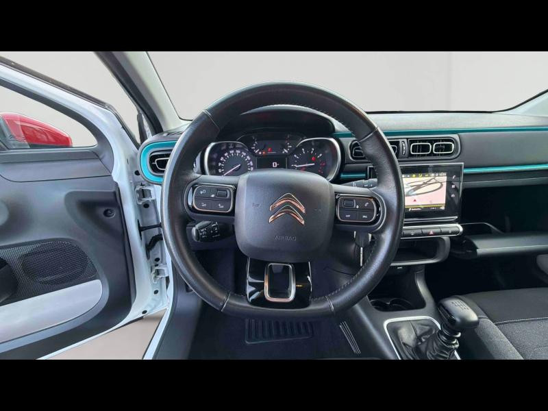 Occasion CITROEN C3 1.5 BlueHDi 100ch S&S Feel E6.d 2022 Blanc Banquise (O) - Rouge Aden 12490 € à Nancy