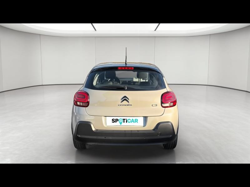 Occasion CITROEN C3 1.2 PureTech 83ch S&S Feel Pack 2021 Sable (N) - Noir Onyx 11790 € à Nancy