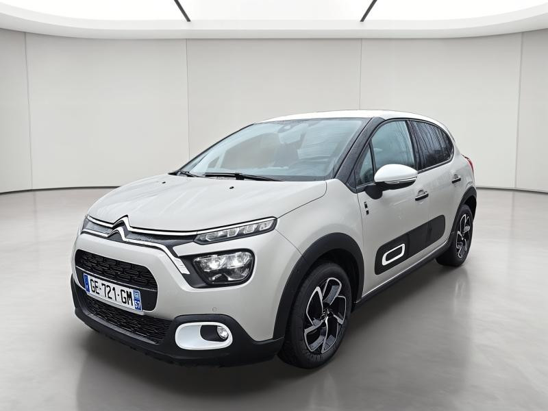 Used CITROEN C3 1.2 PureTech 110ch S&S Saint James 121g 2022 Sable (N) - Blanc Opale € 13990 in Nancy