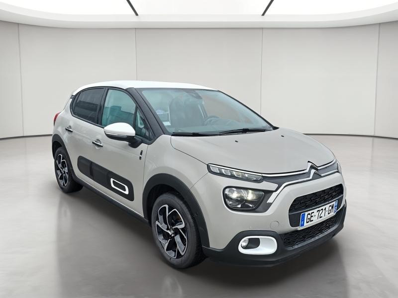 Used CITROEN C3 1.2 PureTech 110ch S&S Saint James 121g 2022 Sable (N) - Blanc Opale € 13990 in Nancy