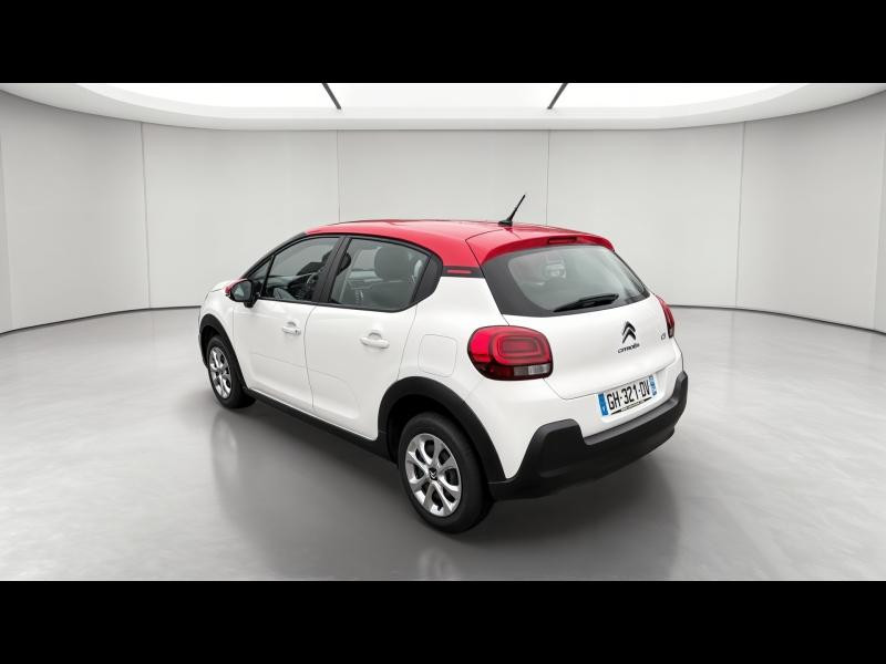 Occasion CITROEN C3 1.5 BlueHDi 100ch S&S Feel E6.d 2022 Blanc Banquise (O) - Rouge Aden 9890 € à Nancy