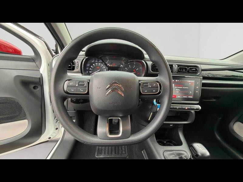 Occasion CITROEN C3 1.5 BlueHDi 100ch S&S Feel E6.d 2022 Blanc Banquise (O) - Rouge Aden 9890 € à Nancy