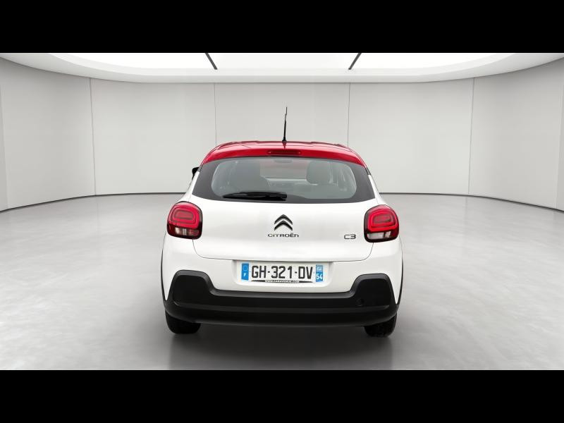 Occasion CITROEN C3 1.5 BlueHDi 100ch S&S Feel E6.d 2022 Blanc Banquise (O) - Rouge Aden 9890 € à Nancy