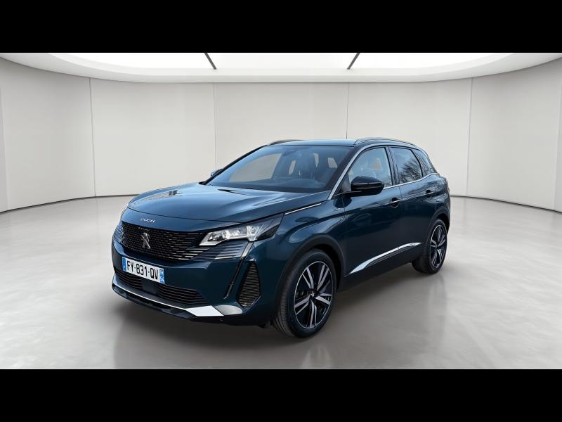 Occasion PEUGEOT 3008 HYBRID4 300ch GT Pack e-EAT8 2021 Bleu Célèbes (M) 24490 € à Nancy