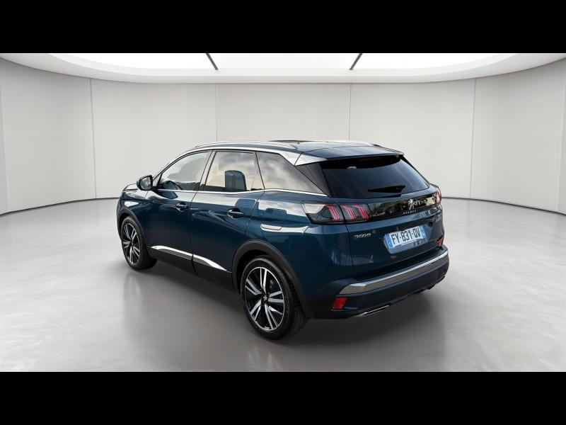 Occasion PEUGEOT 3008 HYBRID4 300ch GT Pack e-EAT8 2021 Bleu Célèbes (M) 24490 € à Nancy
