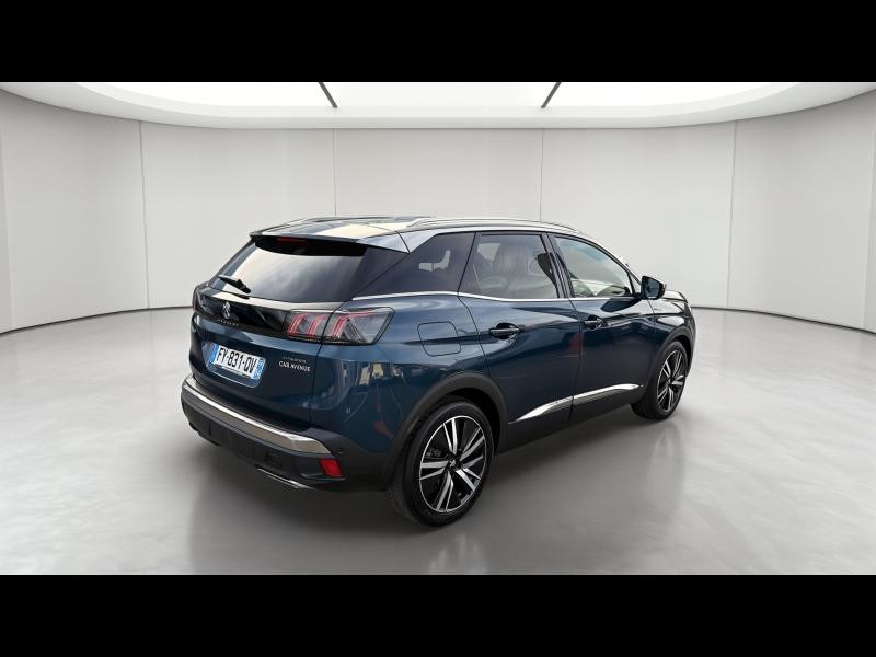 Occasion PEUGEOT 3008 HYBRID4 300ch GT Pack e-EAT8 2021 Bleu Célèbes (M) 24490 € à Nancy
