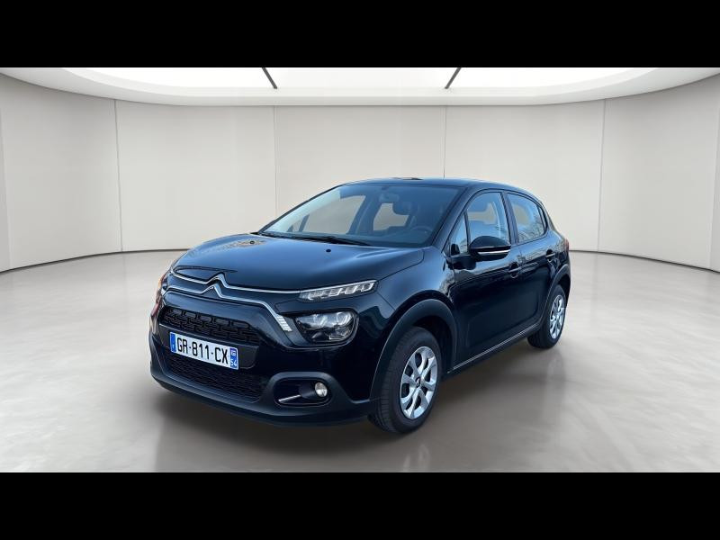 Occasion CITROEN C3 1.5 BlueHDi 100ch S&S YOU 2023 Noir Perla Nera (N) 13990 € à Nancy