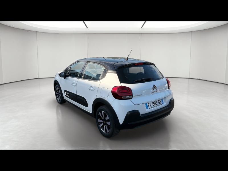 Occasion CITROEN C3 1.2 PureTech 83ch S&S Shine 2020 Blanc banquise 9990 € à Nancy