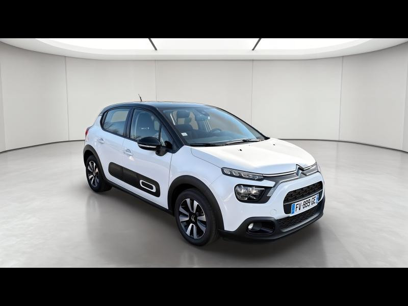 Occasion CITROEN C3 1.2 PureTech 83ch S&S Shine 2020 Blanc banquise 9990 € à Nancy