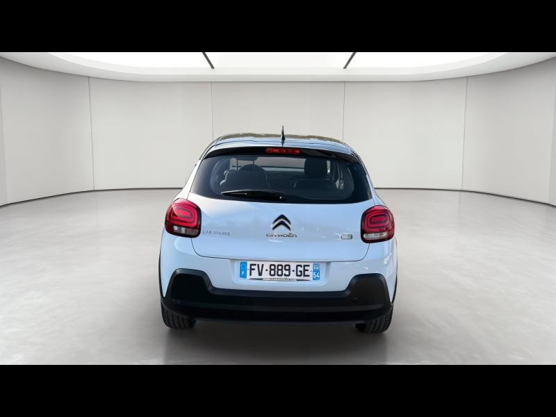 Occasion CITROEN C3 1.2 PureTech 83ch S&S Shine 2020 Blanc banquise 9990 € à Nancy
