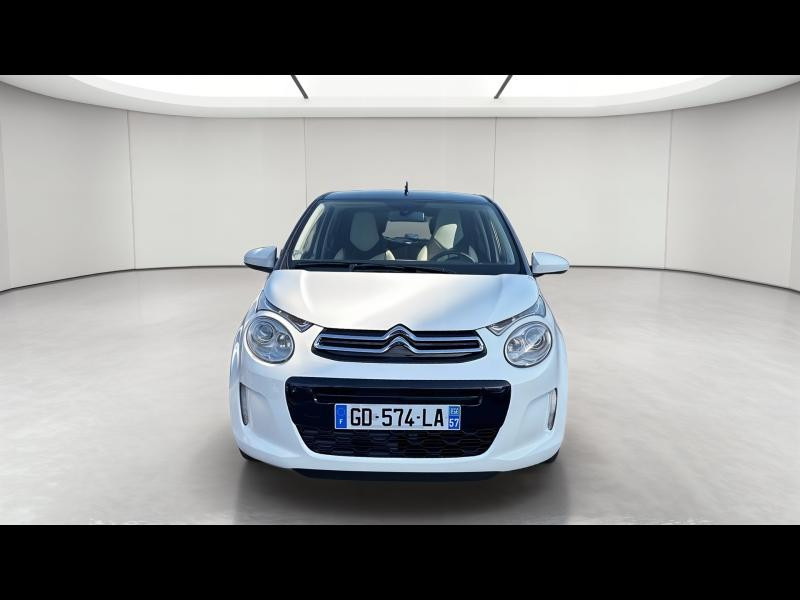 Occasion CITROEN C1 VTi 72 S&S Shine 5p E6.d 2021 Blanc Oural - Toit Emeraude Blue 11490 € à Nancy