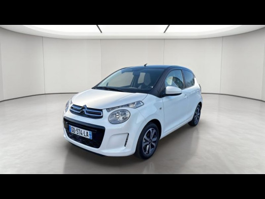 Occasion CITROEN C1 VTi 72 S&S Shine 5p E6.d 2021 Blanc Oural - Toit Emeraude Blue 11 490 € à Nancy