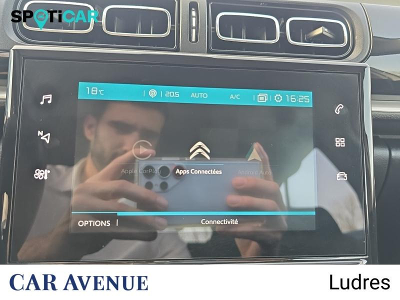 Occasion CITROEN C3 1.2 PureTech 83ch S&S Shine 2020 Blanc banquise 9490 € à Nancy