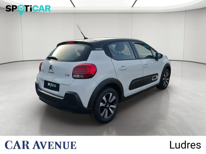 Occasion CITROEN C3 1.2 PureTech 83ch S&S Shine 2020 Blanc banquise 9490 € à Nancy