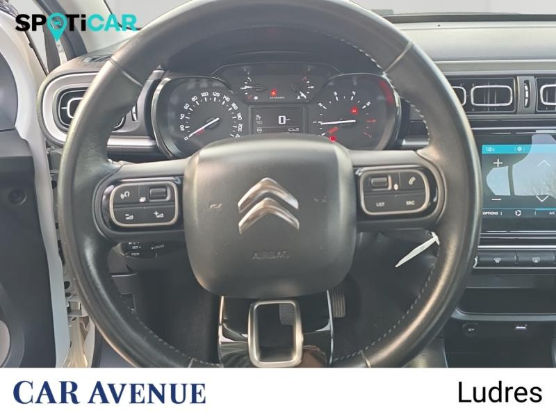 Occasion CITROEN C3 1.2 PureTech 83ch S&S Shine 2020 Blanc banquise 9490 € à Nancy