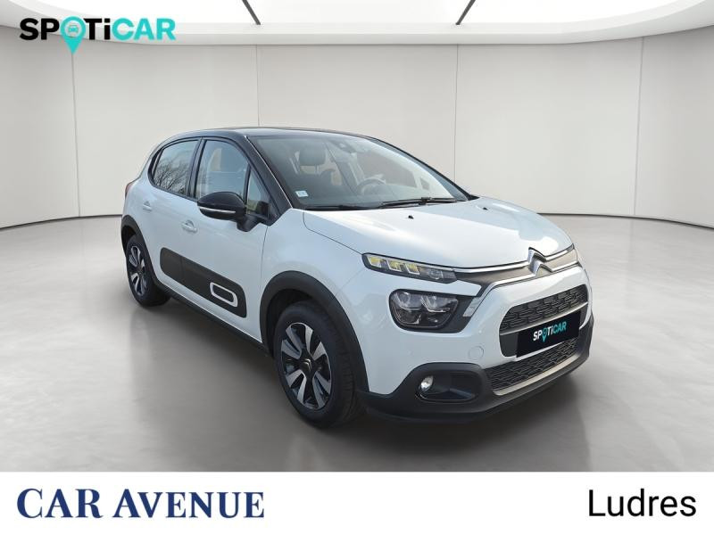 Occasion CITROEN C3 1.2 PureTech 83ch S&S Shine 2020 Blanc banquise 9490 € à Nancy