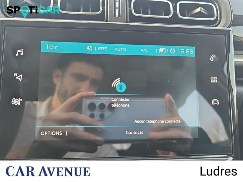 Occasion CITROEN C3 1.2 PureTech 83ch S&S Shine 2020 Blanc banquise 9490 € à Nancy