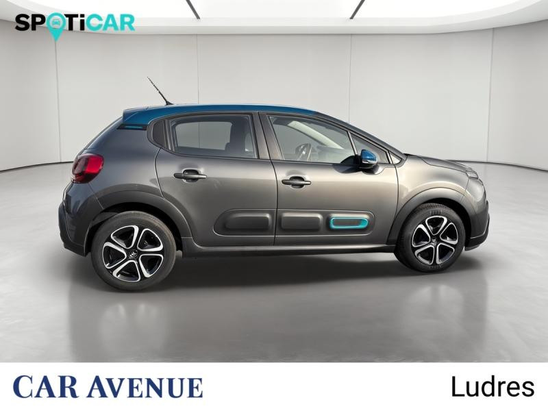 Occasion CITROEN C3 1.2 PureTech 83ch S&S Feel Pack 2021 Gris Platinium (M) - Bleu Emeraude 10990 € à Nancy
