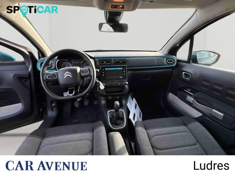 Occasion CITROEN C3 1.2 PureTech 83ch S&S Feel Pack 2021 Gris Platinium (M) - Bleu Emeraude 10990 € à Nancy