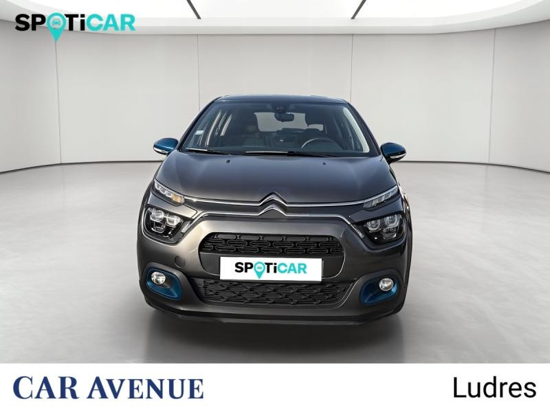 Occasion CITROEN C3 1.2 PureTech 83ch S&S Feel Pack 2021 Gris Platinium (M) - Bleu Emeraude 10990 € à Nancy